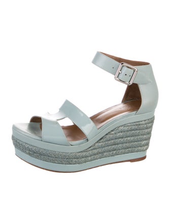 Hermès Tilana Patent Leather Espadrilles