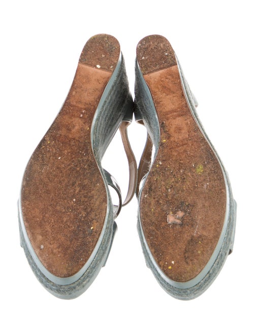 Hermès Tilana Patent Leather Espadrilles