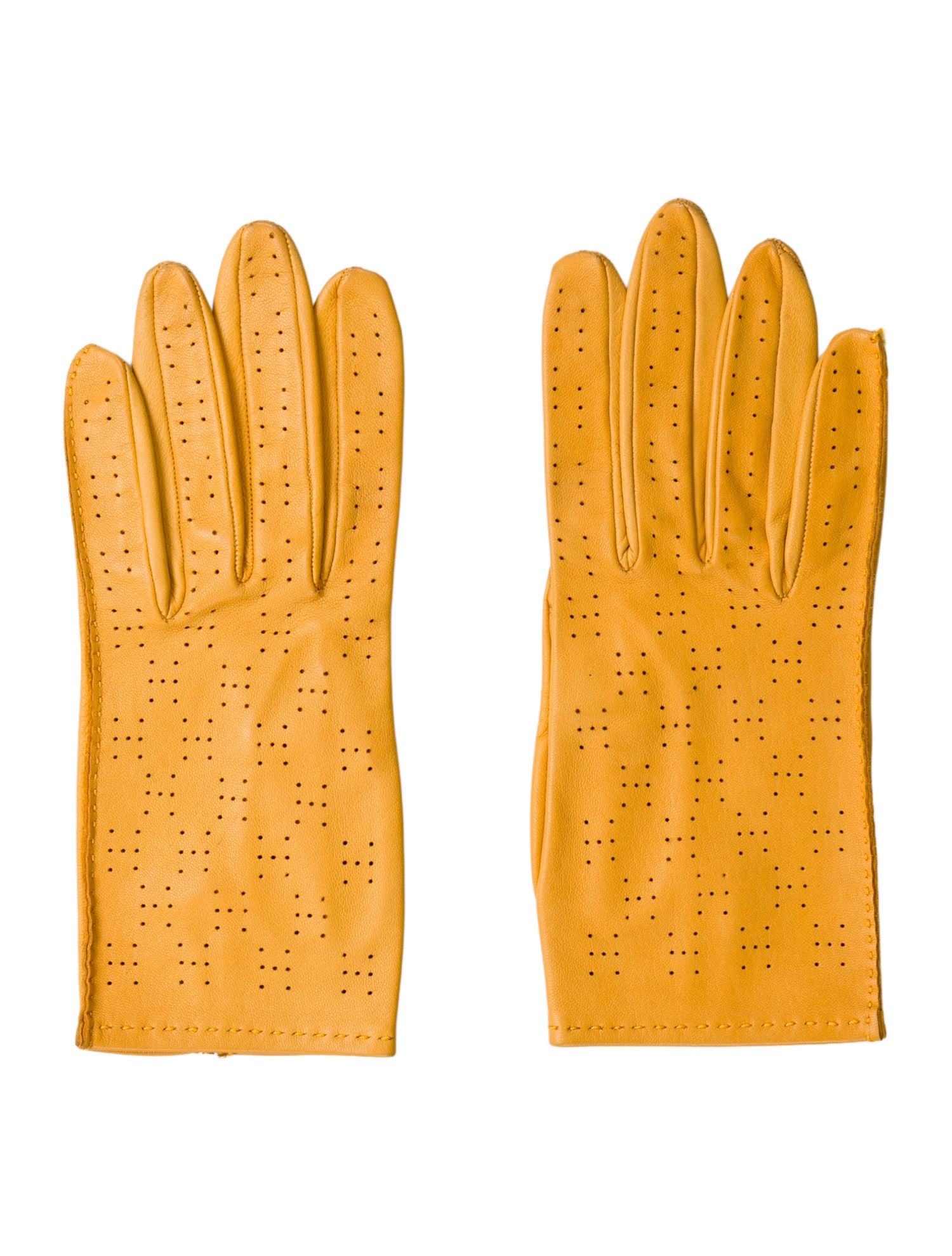 Hermès Lambskin Winter Gloves