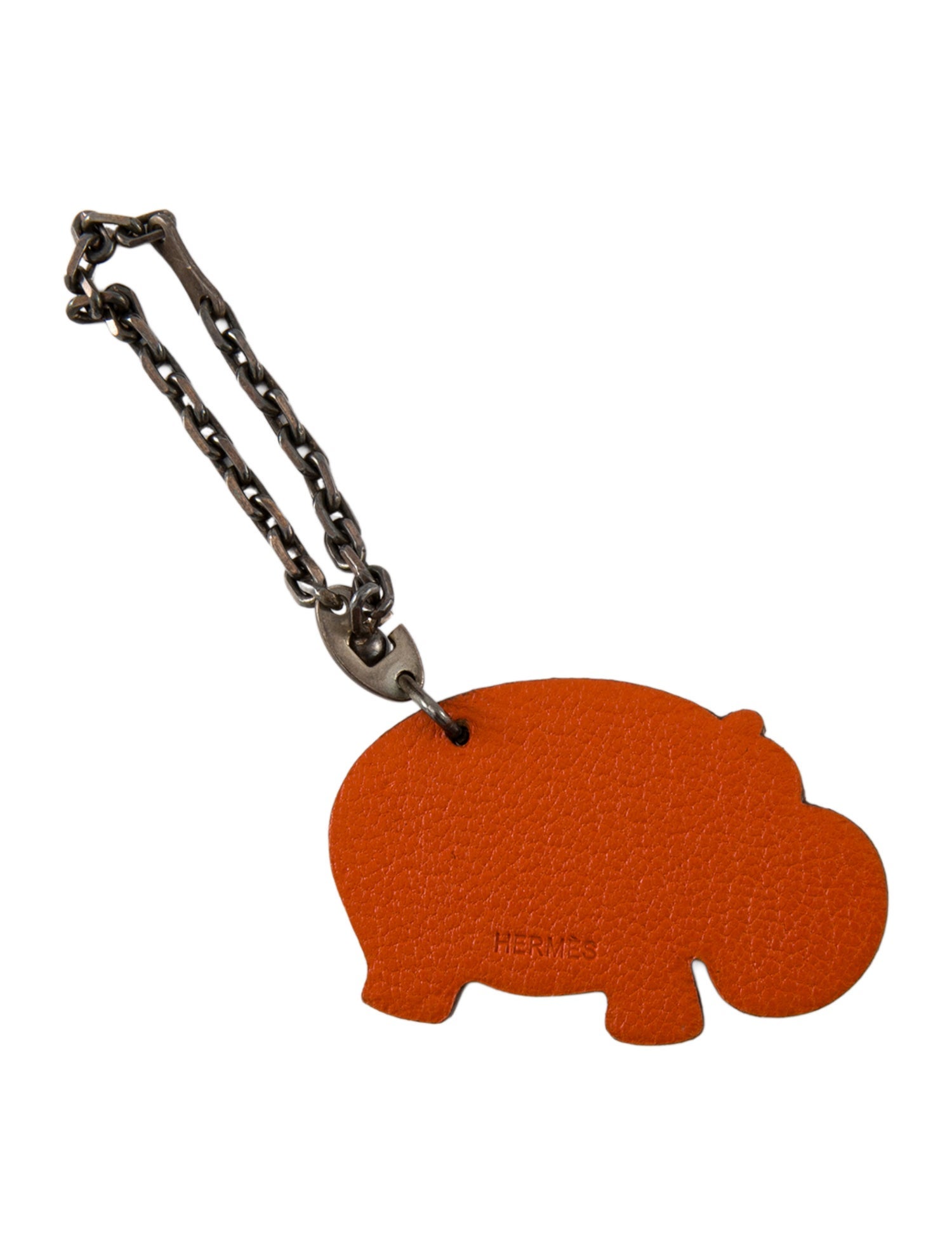 Hermès Chevre Mysore Hippo bag Charm