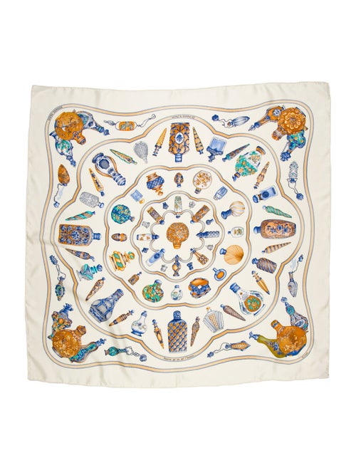 Hermès Qu'importe Le Flacon Silk Scarf
