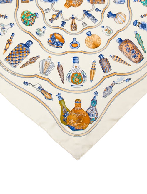 Hermès Qu'importe Le Flacon Silk Scarf
