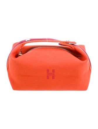 Hermès Small Toile Bride-A-Brac Case