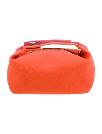 Hermès Small Toile Bride-A-Brac Case