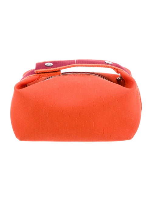 Hermès Small Toile Bride-A-Brac Case