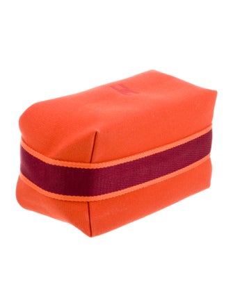 Hermès Small Toile Bride-A-Brac Case