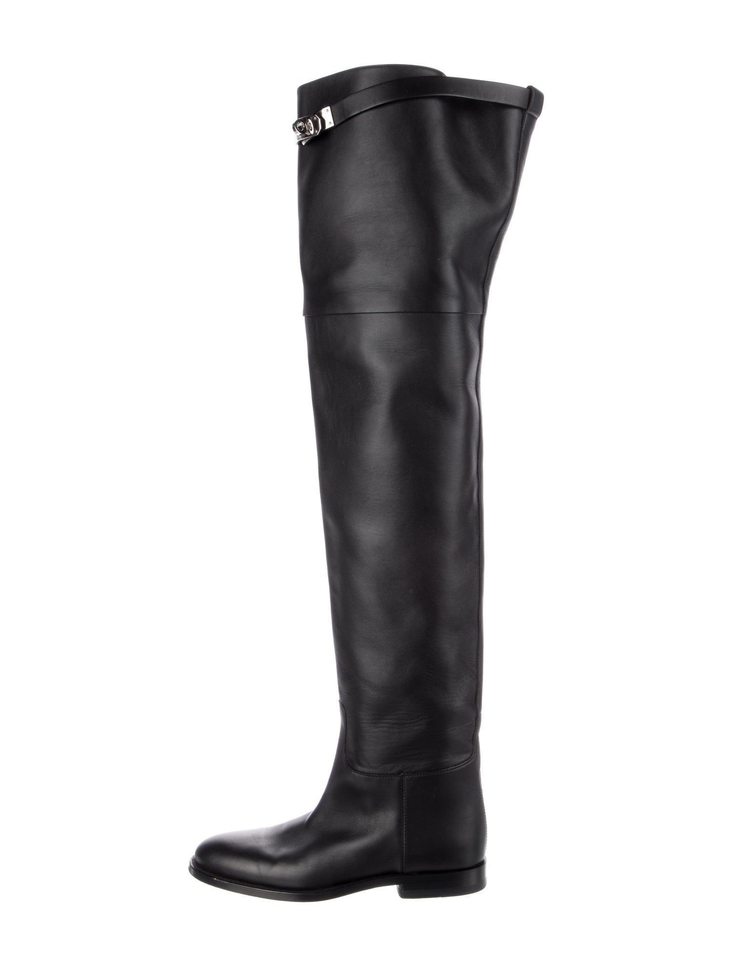 Hermès Leather Boots