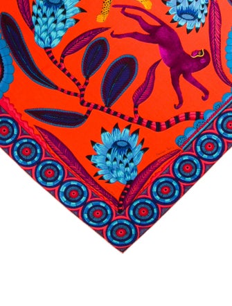 Hermès The Savana Dance Cashmere Scarf
