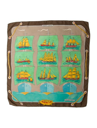 Hermès Grand Largue Silk Scarf