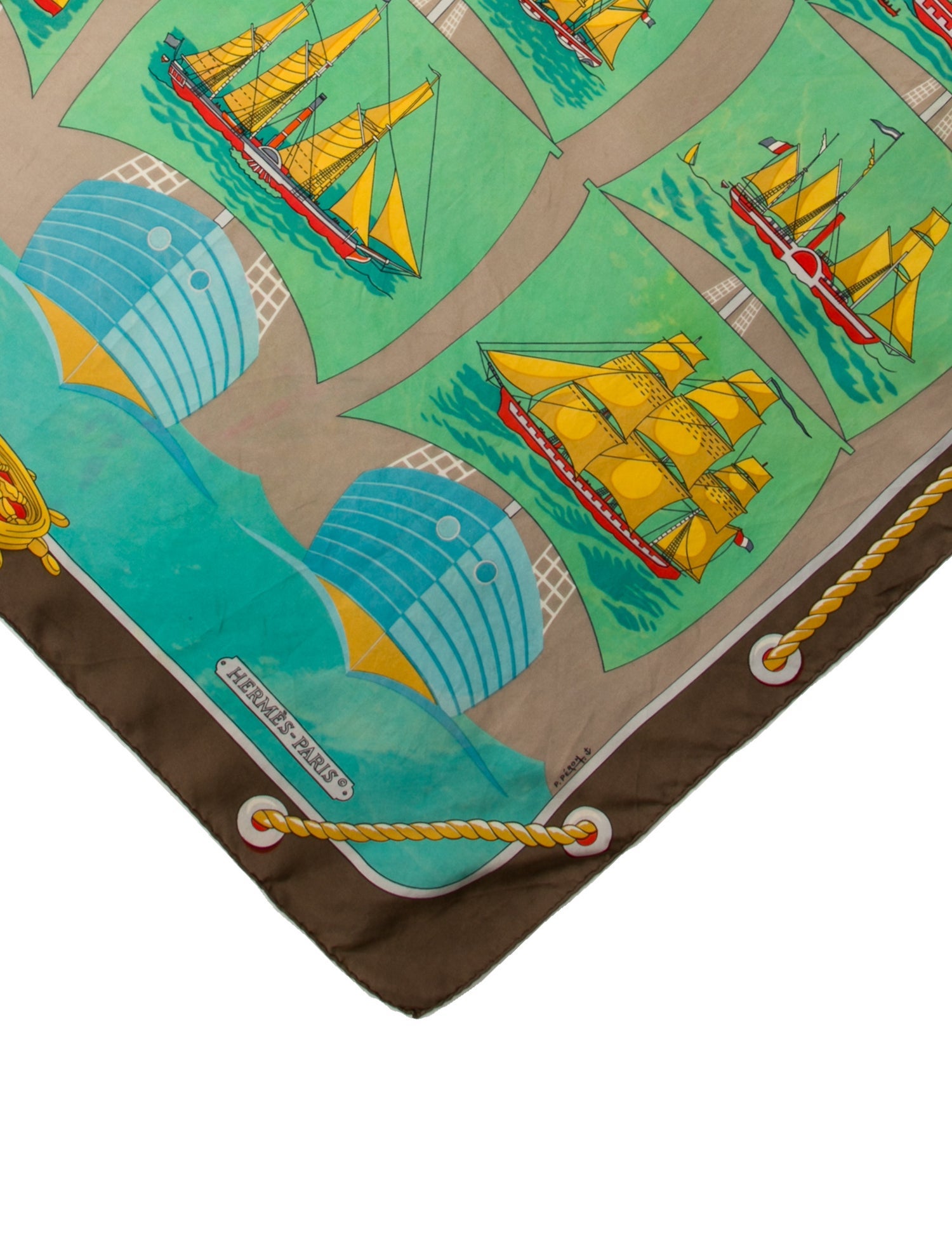 Hermès Grand Largue Silk Scarf