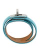 Hermès Suede Kelly Double Tour Wrap Bracelet