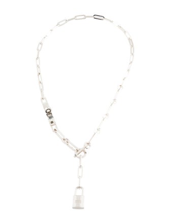 Hermès Kelly Chaine Lariat Necklace, Small Model