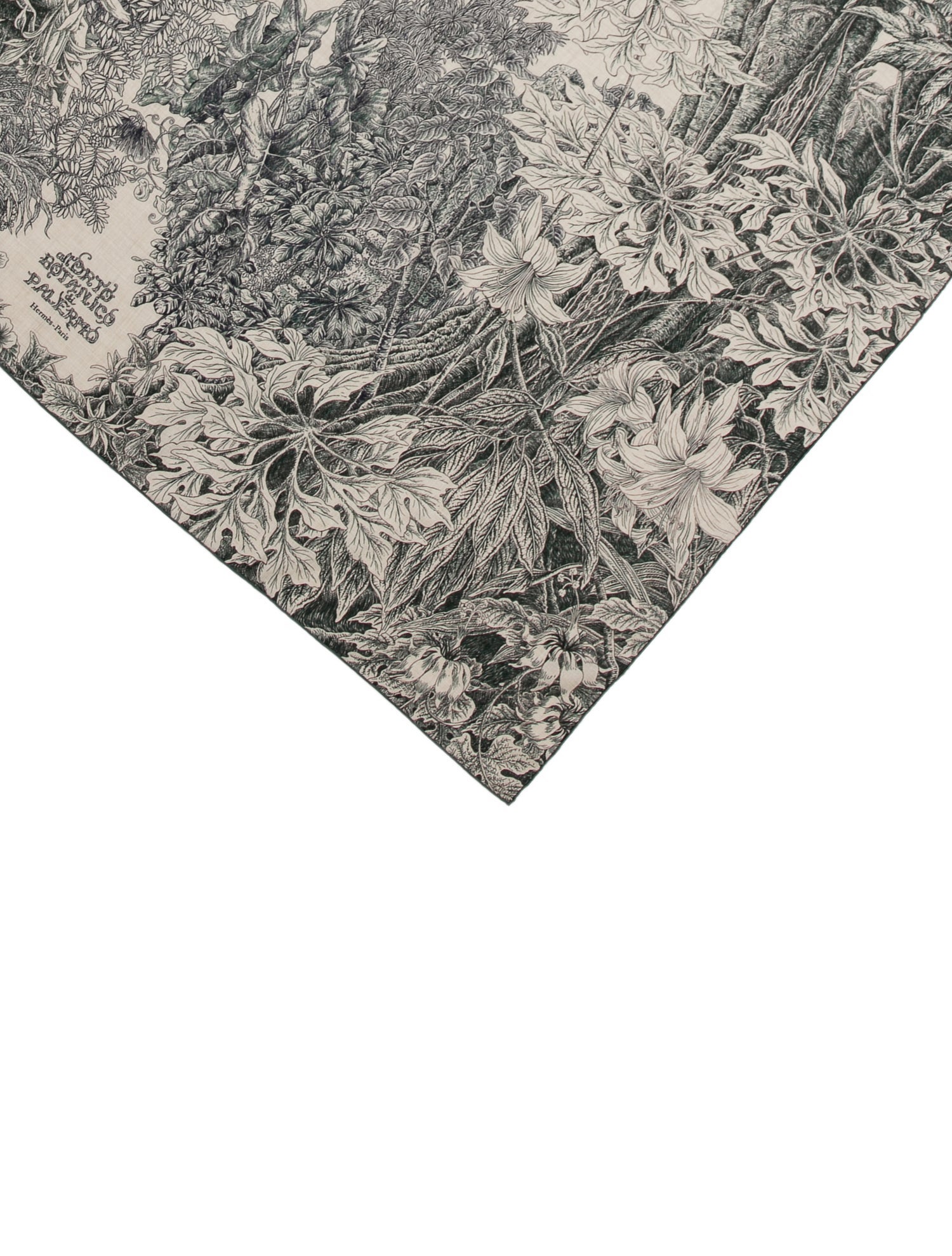 Hermès All 'Orto Botanico Di Palermo Cashmere Shawl w/ Tags