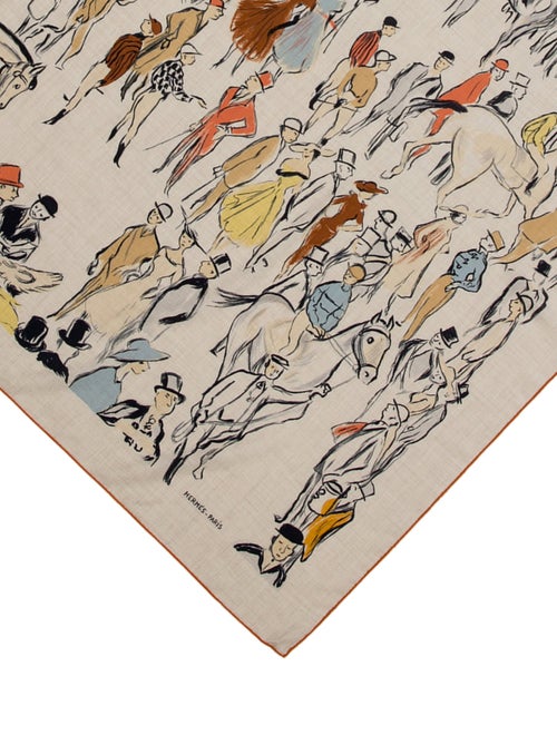 Hermès Paddock Cashmere Shawl