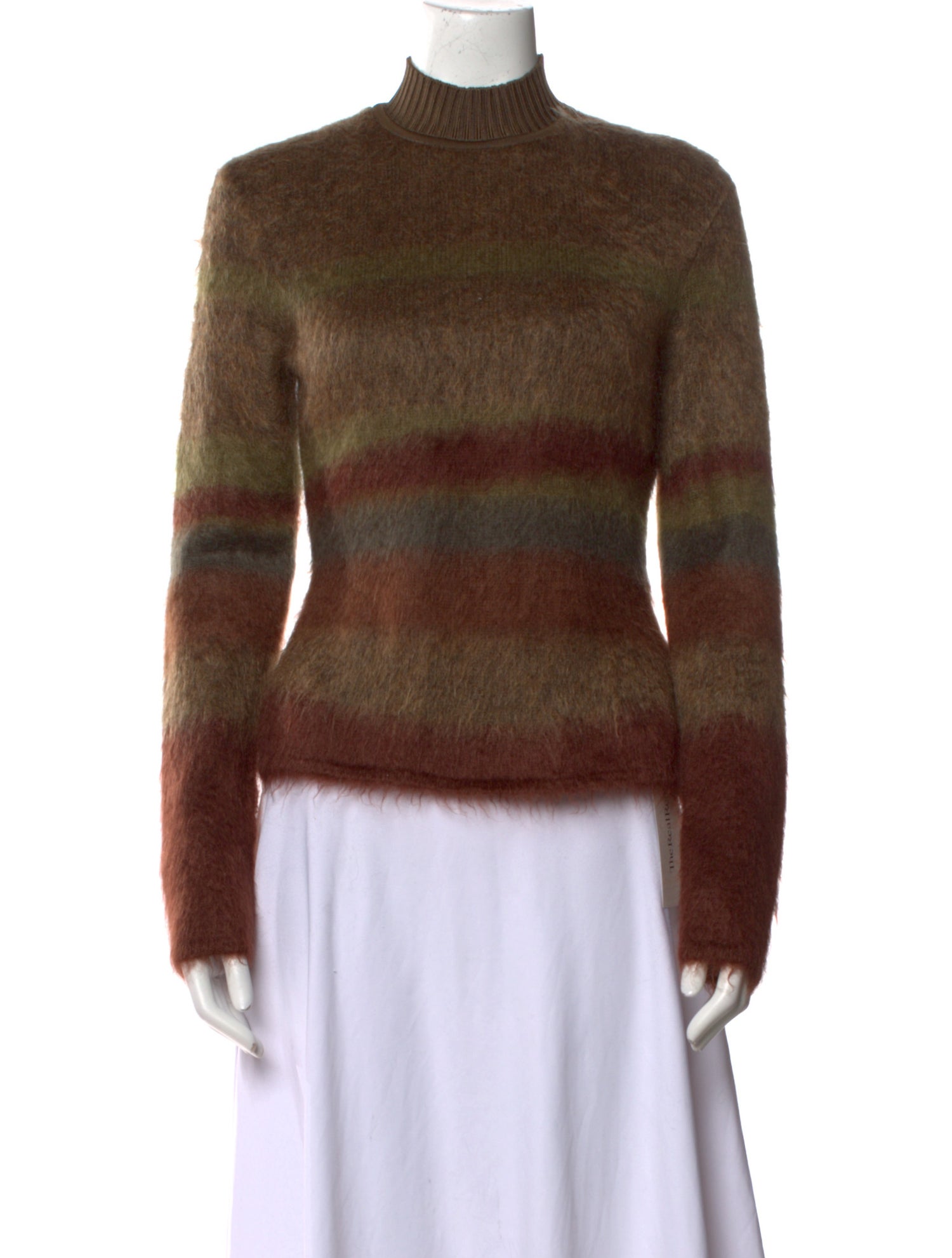 Hermès Virgin Wool Striped Sweater