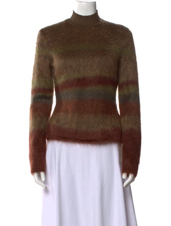 Hermès Virgin Wool Striped Sweater