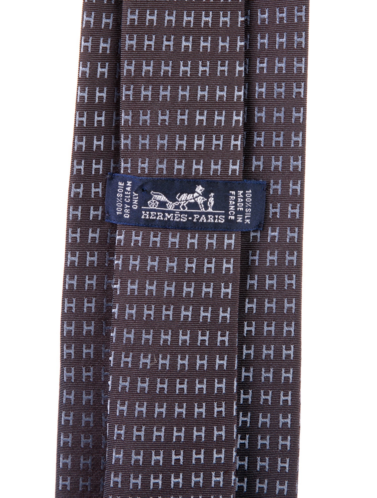 Hermès Hermès Silk H Logo Necktie