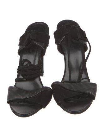 Hermès Suede Sandals