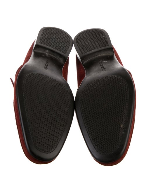 Hermès Suede Loafers