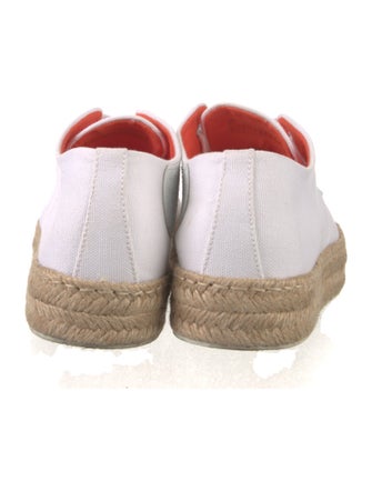 Hermès H Logo Canvas Espadrille Sneakers