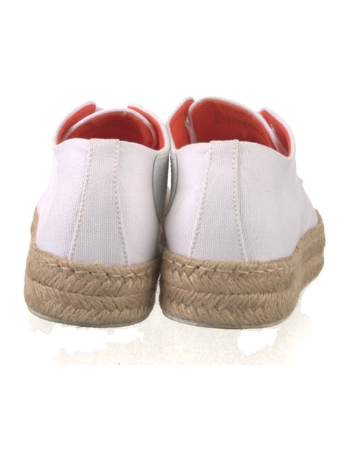 Hermès H Logo Canvas Espadrille Sneakers