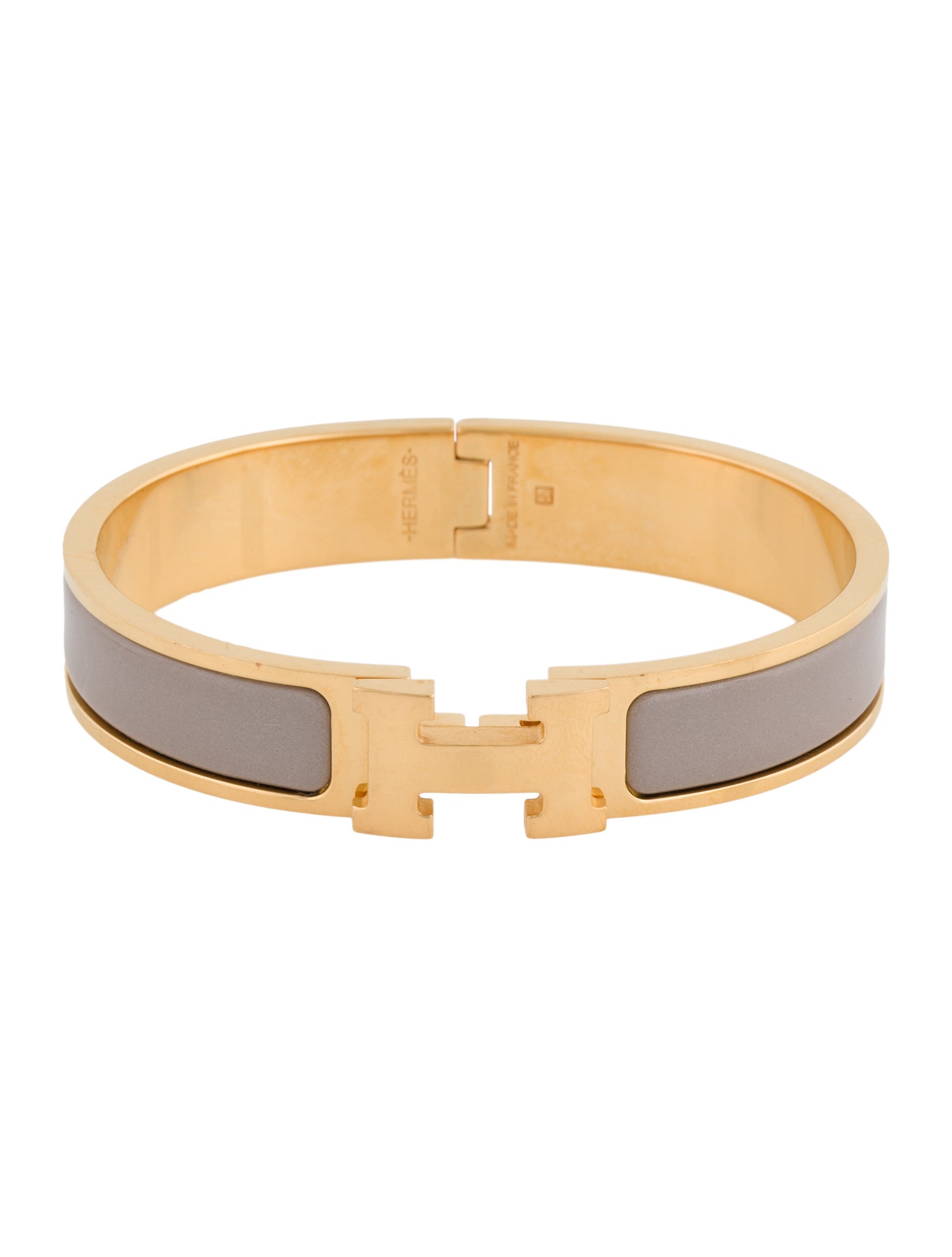 Hermès Clic H Bangle Bracelet