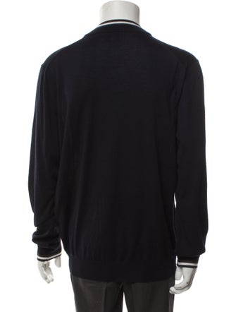 Hermès Cashmere Striped Cardigan