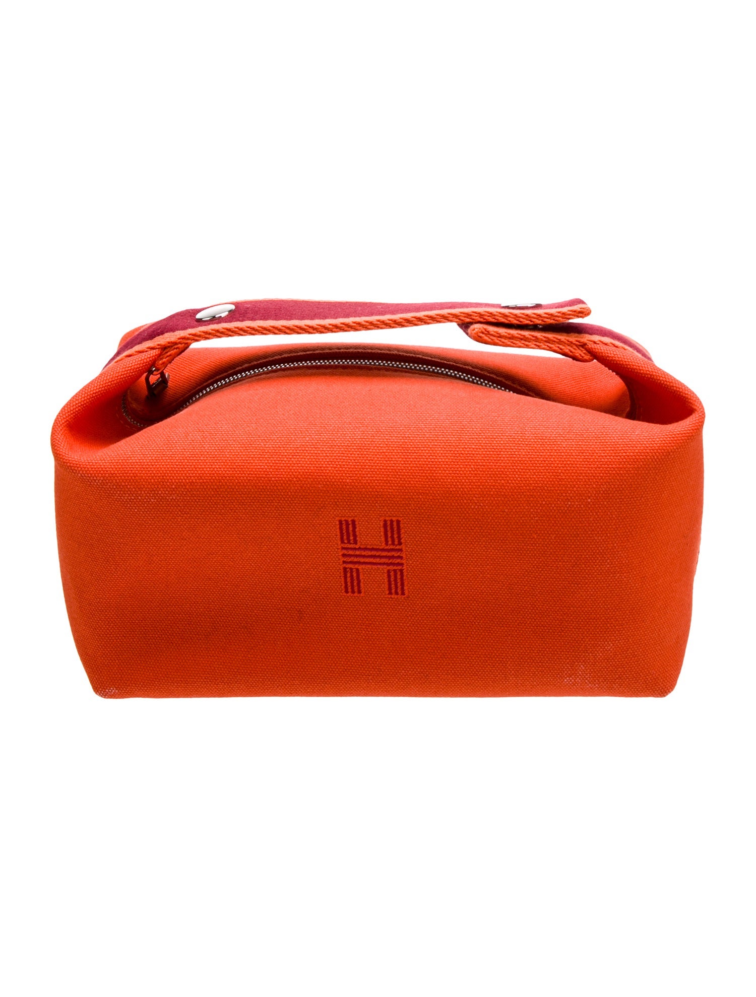 Hermès Small Toile Bride-A-Brac Case