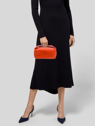 Hermès Small Toile Bride-A-Brac Case