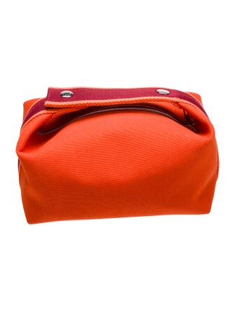 Hermès Small Toile Bride-A-Brac Case