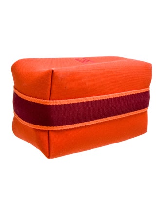 Hermès Small Toile Bride-A-Brac Case