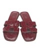 Hermès Oran Ostrich Slides