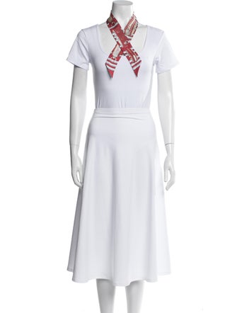 Hermès Colliers De Chiens Remix Silk Twilly Scarf