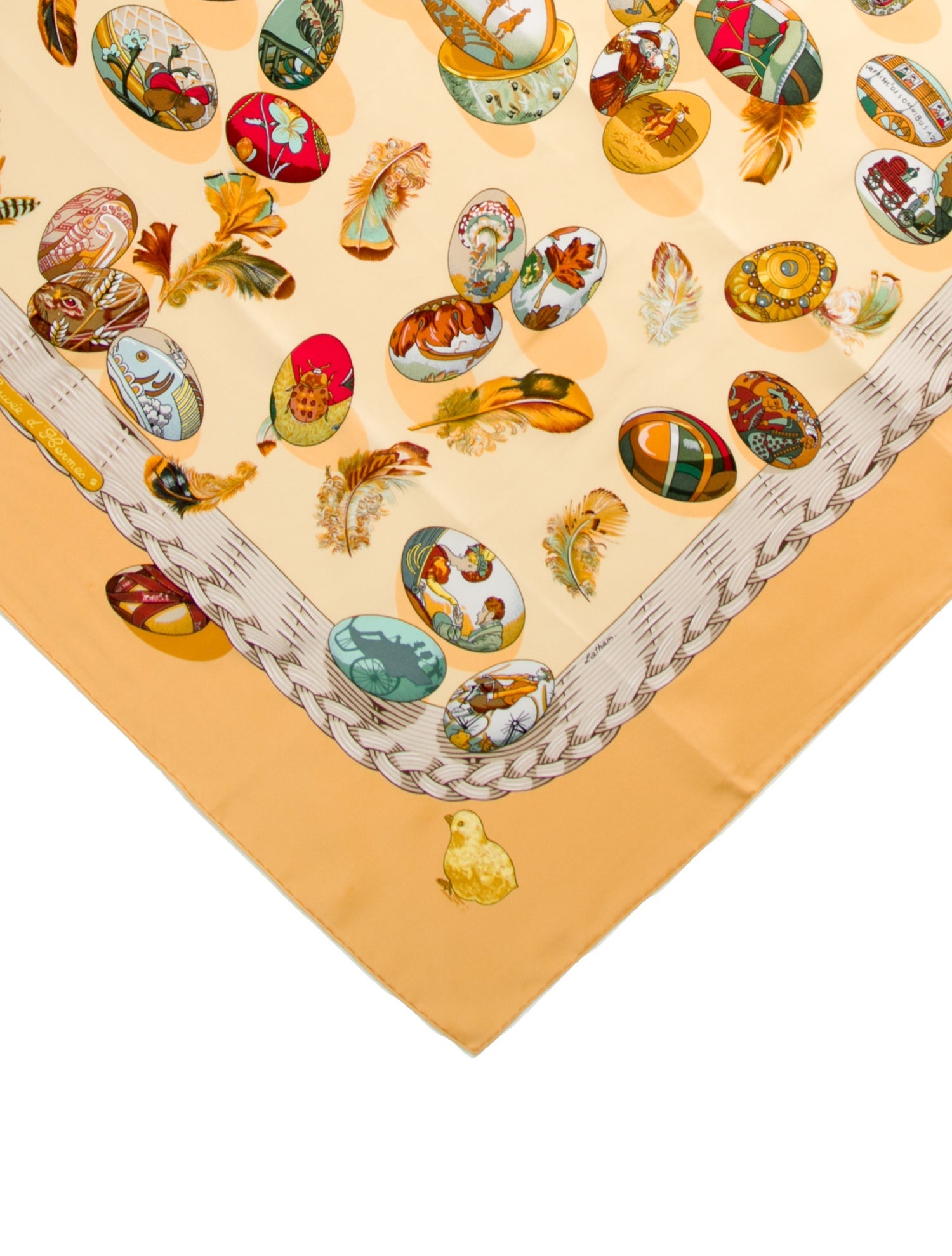 Hermès Couvee d’Hermes Silk Scarf