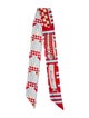 Hermès Colliers De Chiens Remix Silk Twilly Scarf