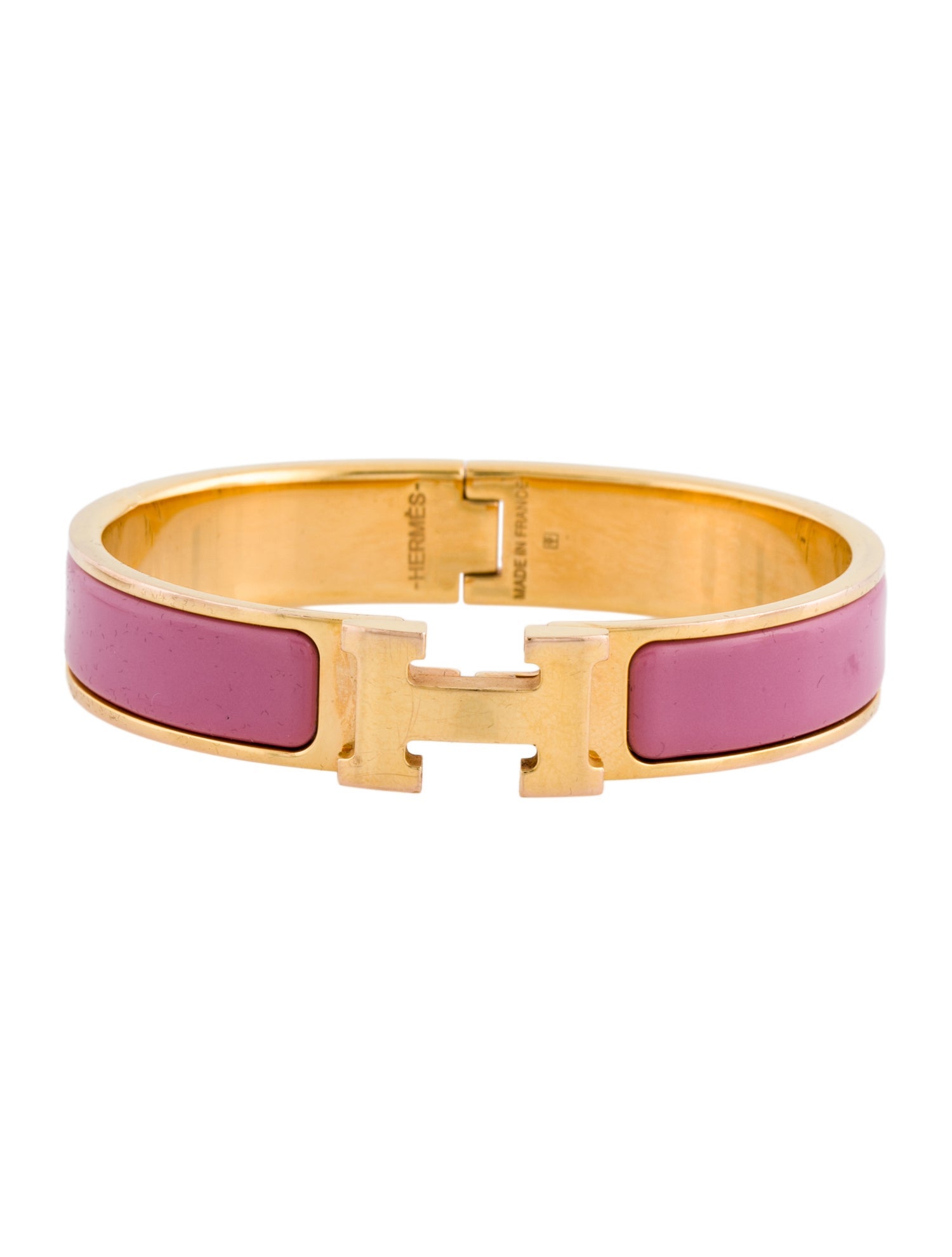 Hermès Clic H Bangle Bracelet