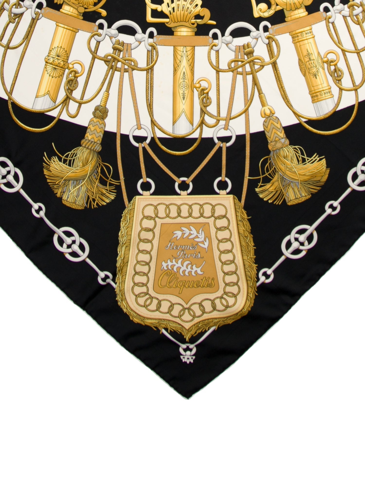 Hermès Cliquetis Silk Scarf