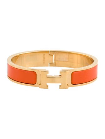 Hermès Clic H Bangle Bracelet
