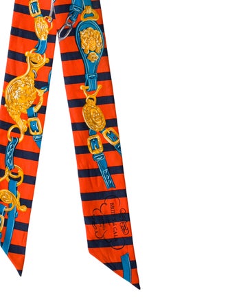 Hermès Brides de Gala Bayaderes Silk Twilly Scarf