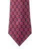 Hermès Patterned Silk Tie