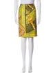 Hermès Silk Knee-Length Skirt
