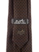 Hermès Patterned Silk Tie