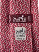 Hermès Patterned Silk Tie