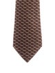 Hermès Patterned Silk Tie