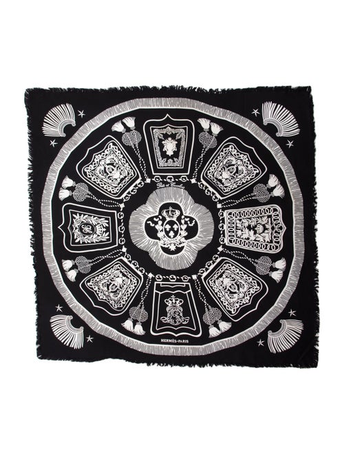 Hermès Poste et Cavalerie 80 Silk Scarf