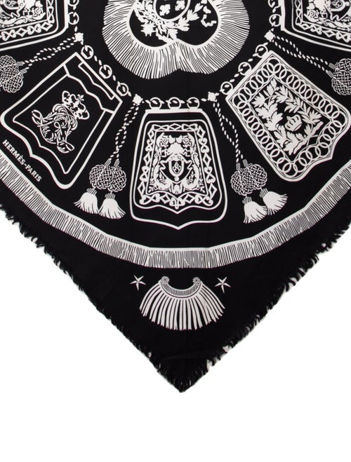 Hermès Poste et Cavalerie 80 Silk Scarf