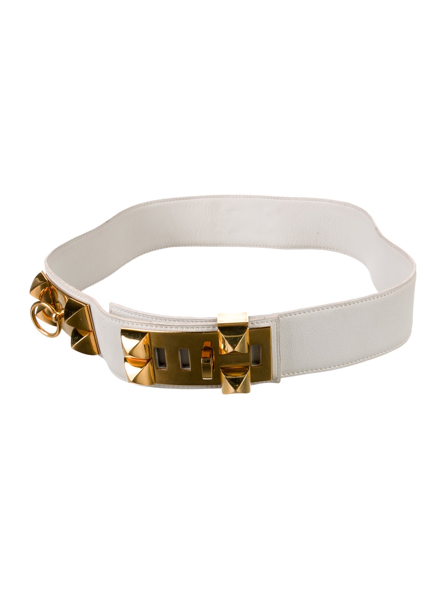 Hermès 42 mm 1989 Collier de Chien Belt