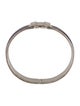 Hermès Vintage Enamel Clic H Bangle Bracelet