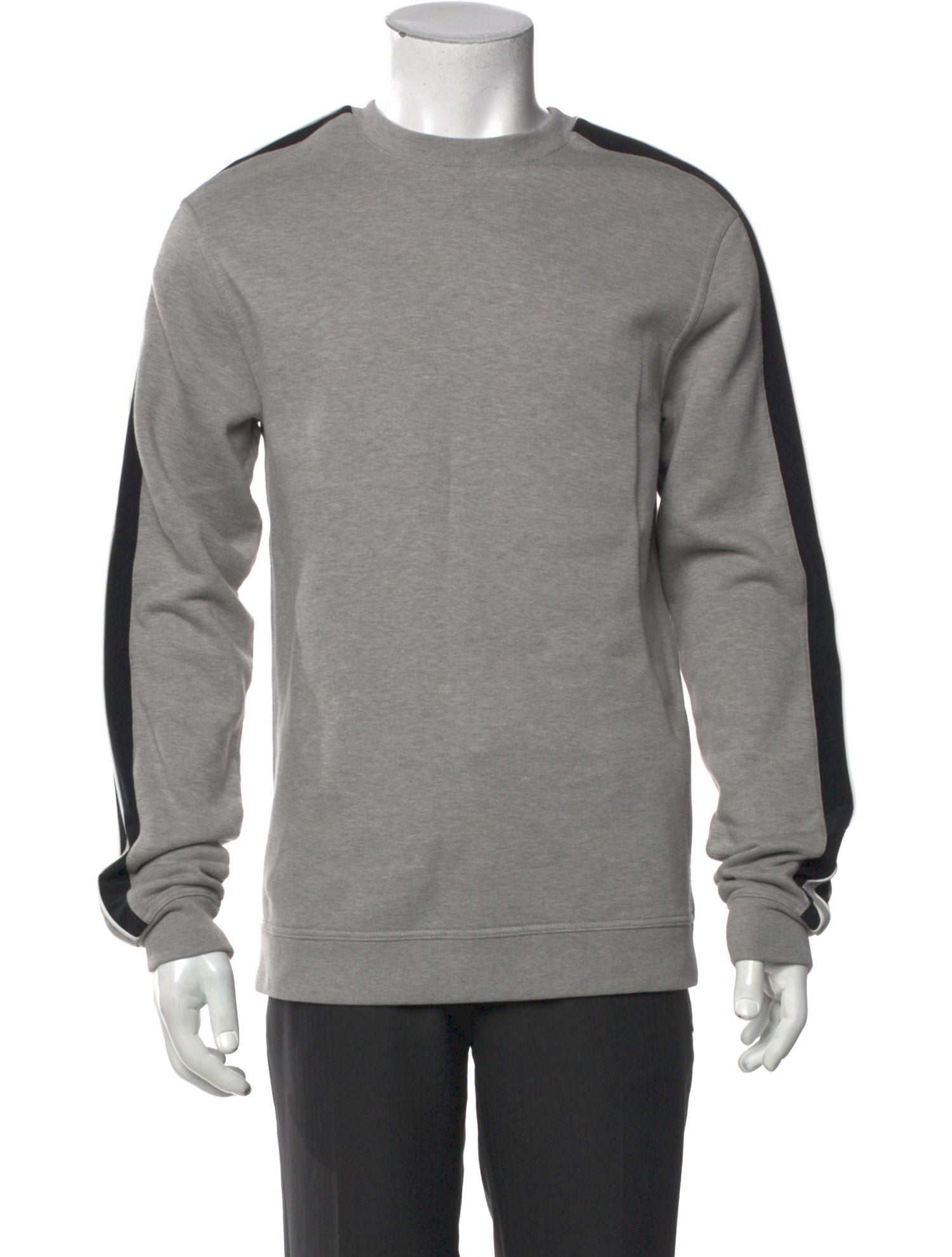 Hermès Striped Crew Neck Sweatshirt