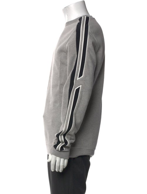 Hermès Striped Crew Neck Sweatshirt